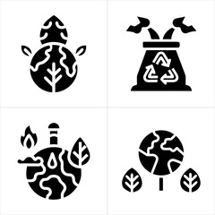 environment icon set
