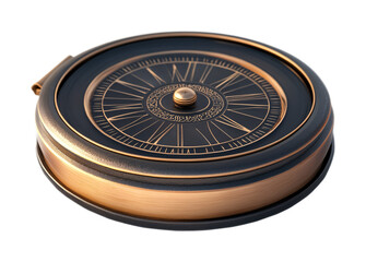 Qibla Finder for Accurate Prayer Direction - Isolated on White Background