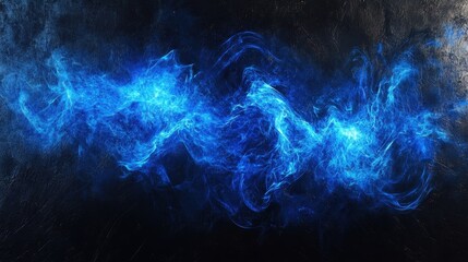 Fototapeta premium blue energy abstract plasma swirl background