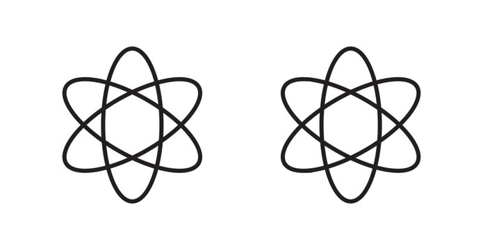 Agnosticism icons. Vector isolated elements concept