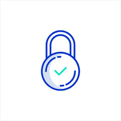 vector lock icon