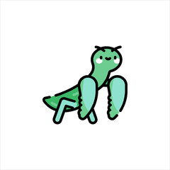 frog on a white background