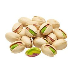 Fototapeta premium Discover Delicious Pistachios: Taste, Texture, and Transparent Background