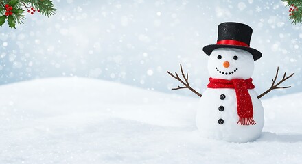 Winter's Gentle Guardian AI Generated