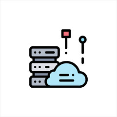 cloud computing concept