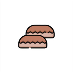 vector illustration of bread
