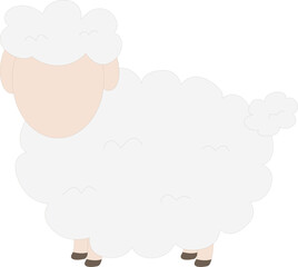 Illustration of a sheep
