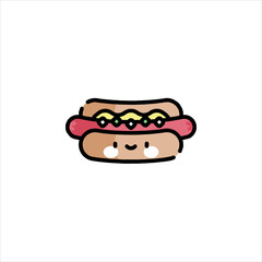fast food illustration