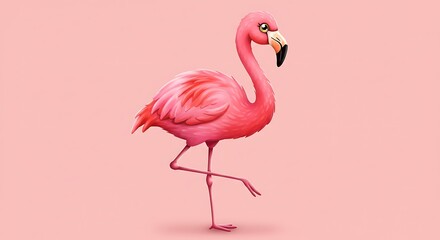 Fototapeta premium Pink Perfection AI Generated