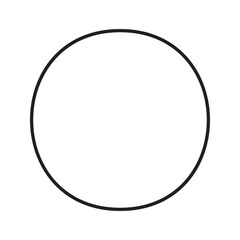 round icon without dots 10 eps