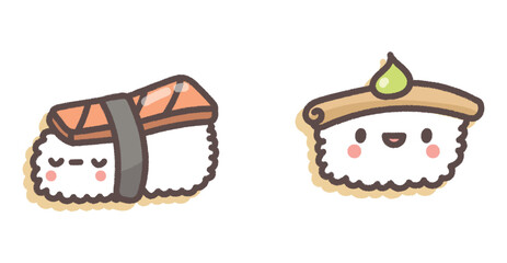Set Sushi Cute