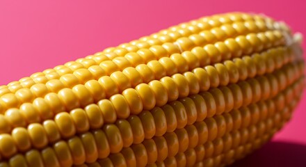 Golden Rows, Pink Hue AI Generated