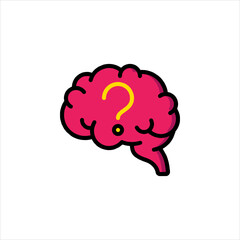 brain with speech bubble