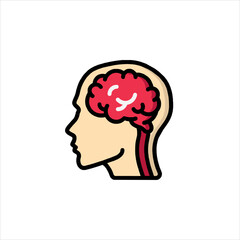 human head silhouette