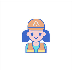 construction worker icon