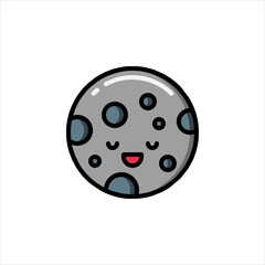 blue dice on white background