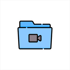 vector briefcase icon