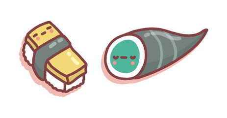 Set Sushi Cute