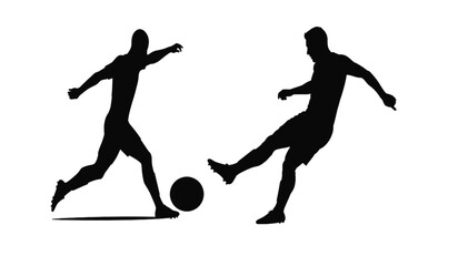  Powerful Volleyball Serve - Handmade Silhouette set