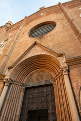 Naklejka premium The old town of Bologna, Italy