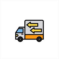 delivery truck icon