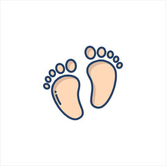foot print icon