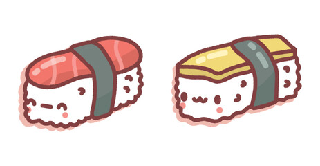 Set Sushi Cute