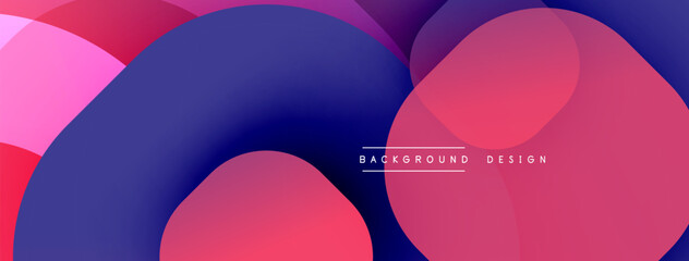 Abstract fluid shapes, vibrant colors blend. Modern design, smooth gradients create dynamic composition. Background suitable for various projects.