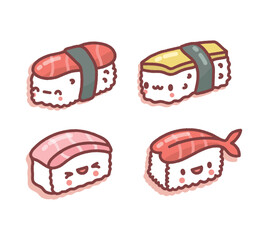 Set Sushi Cute