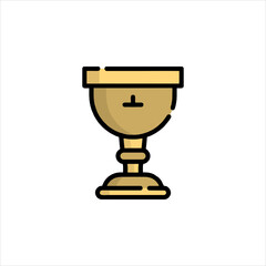 gold trophy cup