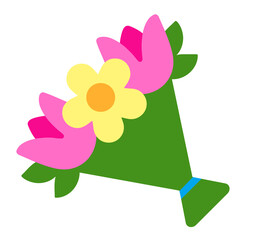 Flower Bouquet, Bunch of Flowers, Floral Arrangement