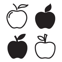 A Set of Apple Illustrations