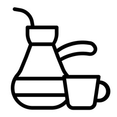 Turkish Coffee Set Icon
