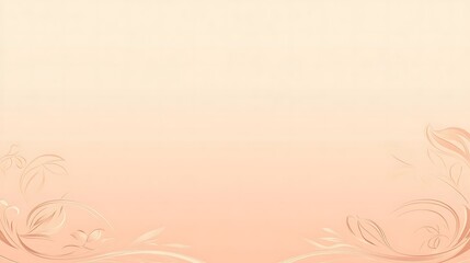 Peach Floral Background Design. (11)