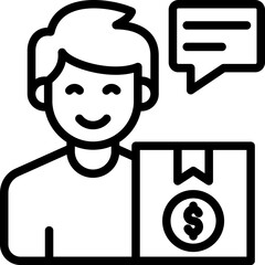 Sales Representative Icon