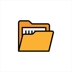 folder with documents