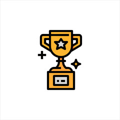 gold trophy cup