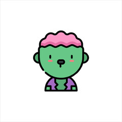 cartoon character of man