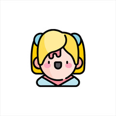 girl with headphones