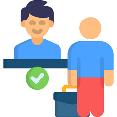 Check In Desk Icon