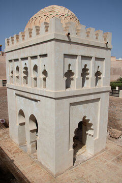Almoravid Qubba in the Medina of  Marrakech