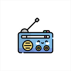 retro radio icon