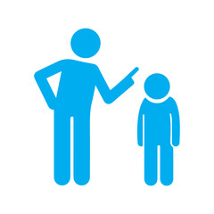 discipline punish colored icon