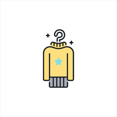 vector illustration of a man holding a sign