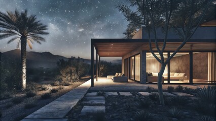 Remote Tranquility in an Earthy Home