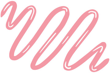 Hand-drawn Abstract Random Blob Brush Organic Shape With Lines Inside Element, Icon, Symbol or Graphic Resources