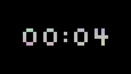Digital Clock (Alpha Channel) 4K | Futuristic Time Counter Animation for VFX and Motion Graphics - Powered by Adobe