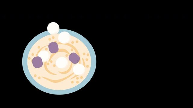 Ginataang Bilo Bilo or Ginataang Halo Halo is a Popular Filipino Dessert