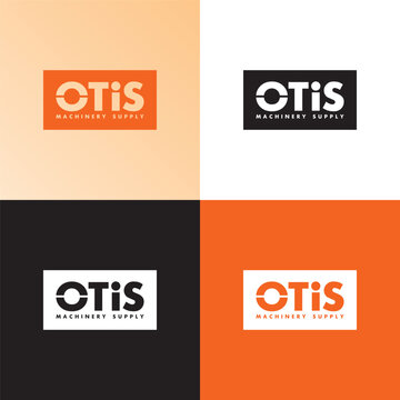 Otis drill brand logo design
