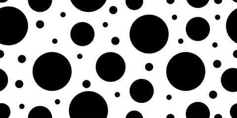 Minimalist trendy abstract polka dot pattern. Flat vector background. Perfect for screensavers, posters, cards, invitations, textiles, and modern home decor. Isolated seamless design